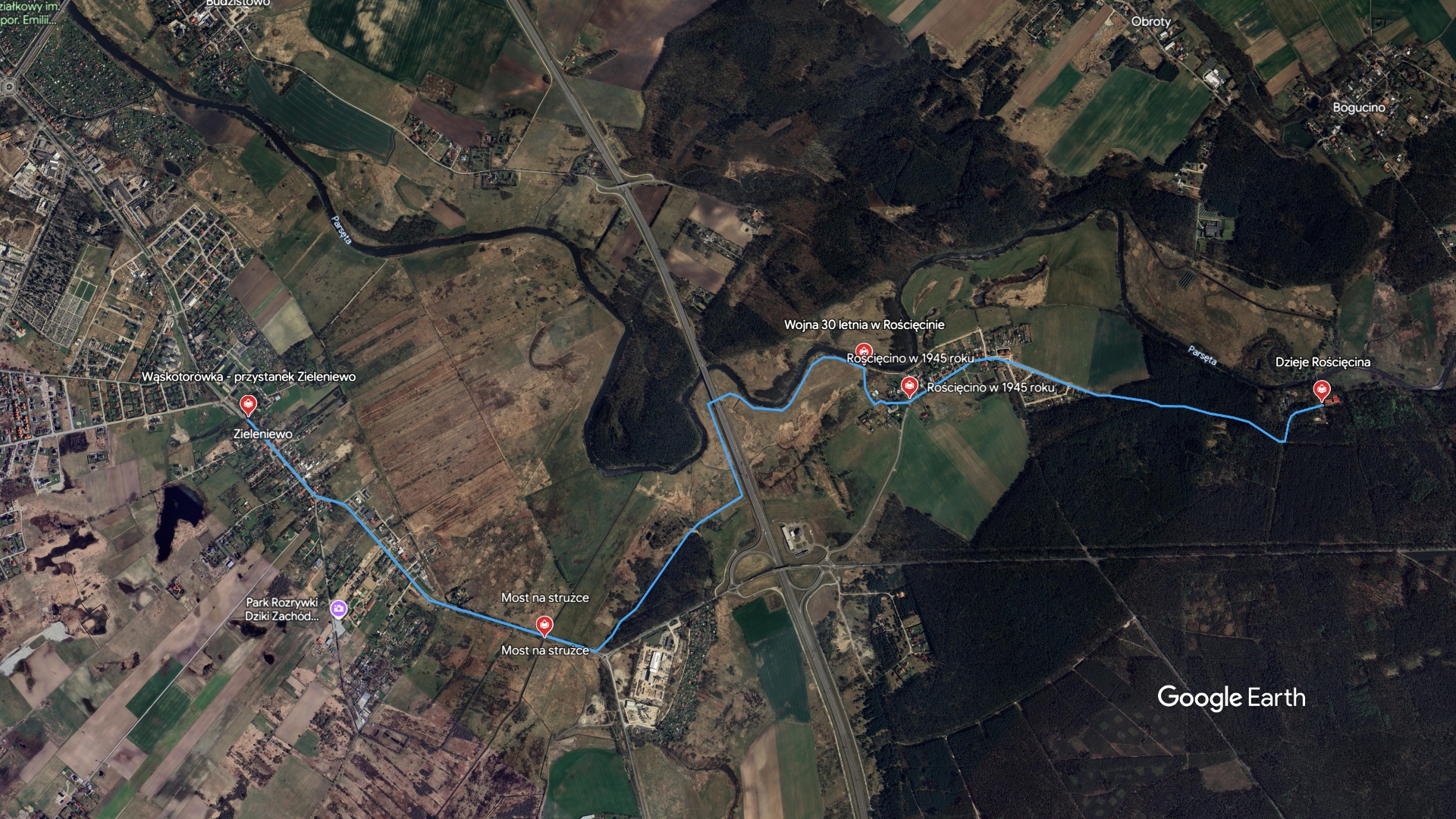 Mapa nowych tablic
